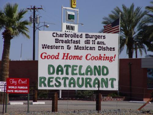 Dateland Arizona - Round America 50-State Trip.